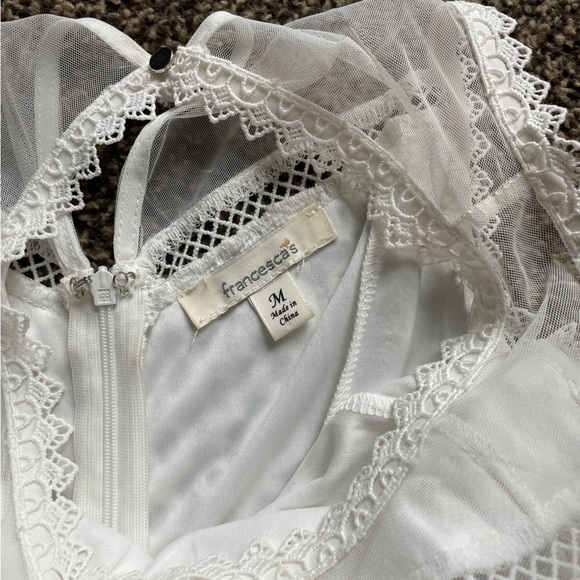 Francesca’s White Dress - only worn once - Picture 10 of 12